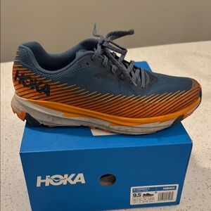 Hoka Torrent 2 Running Shoes - Blue and Orange